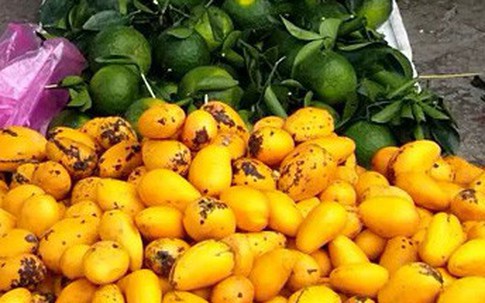 Số lượng rau quả Trung Quốc tràn về chợ đầu mối tăng đột biến