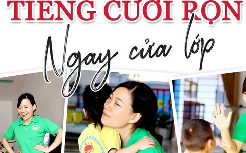 Những màn chào hỏi yêu thương của cô trò ở các trường học