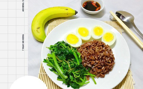 7 ngày ăn kiêng giảm cân với 7 thực đơn gạo lứt ngon - sạch - lành mạnh