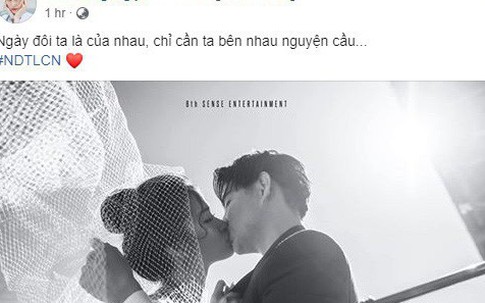 Gần đến ngày vào lễ đường, Đông Nhi khiến fan phát sốt với hình ảnh khóa môi Ông Cao Thắng ngọt ngào