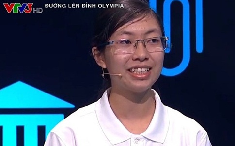 Nữ sinh điểm cao nhất Olympia vào cuộc thi quý