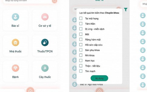 Một ứng dụng bách khoa toàn thư về y tế tại Việt Nam