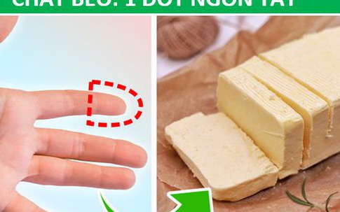 Mẹo hay: Xác định lượng thức ăn phù hợp với cơ thể chỉ bằng…bàn tay