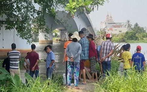 Nữ sinh nhảy xuống sông Sài Gòn, người thân khóc ngất tìm thấy thi thể