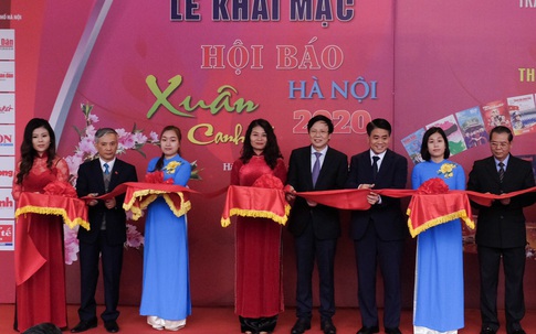 Khai mạc hội báo Xuân Hà Nội 2020, chào mừng 90 năm thành lập Đảng