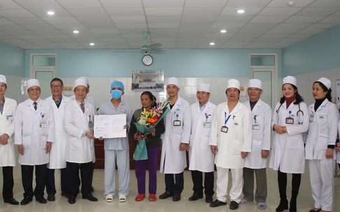 Ca ghép thận từ người cho chết não đầu tiên ở Thanh Hóa đã xuất viện