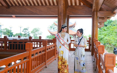 Hoa hậu Di sản Quốc tế 2019 đến Việt Nam thăm di sản của Hải Phòng