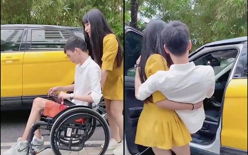 Ly hôn một mình nuôi con, anh xe lăn đơn thân được hotgirl bế lên ôtô 3 tỷ mỗi ngày
