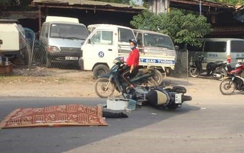 Hà Nội: Tai nạn thương tâm, một người đàn ông tử vong ngay trước cổng nghĩa trang Văn Điển