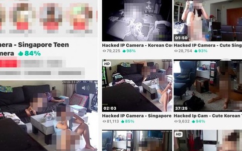 Singapore chấn động vì hàng loạt camera an ninh riêng bị tấn công