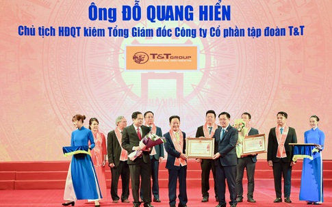 Doanh nhân Đỗ Quang Hiển được trao tặng Huân chương Lao động hạng Nhất