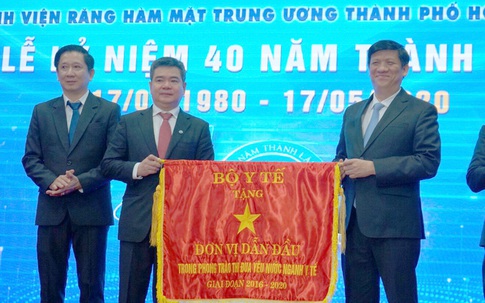 Bệnh viện Răng Hàm Mặt Trung ương TP.HCM kỷ niệm 40 năm thành lập