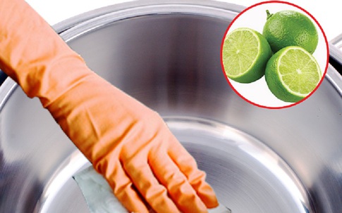 Xoong nồi cháy đen đóng dày cả tảng cũng sáng bóng trở lại chỉ bằng vỏ định vứt đi của thứ quả này