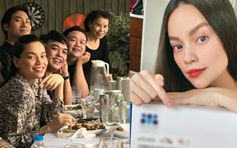 Vừa sinh con, Hồ Ngọc Hà đã xuất hiện với thần thái tươi tắn