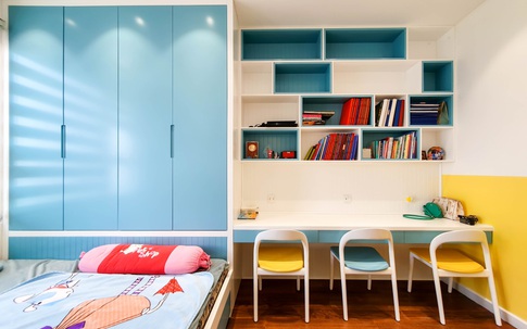 Căn hộ 75m² rực rỡ, trẻ trung với sắc màu nắng vàng của nữ bác sỹ ở Hà Nội