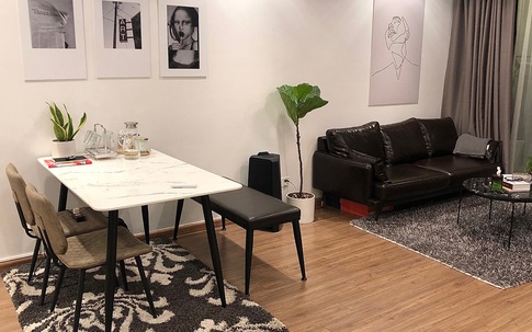 Gói gọn trong chi phí 50 triệu đồng, căn hộ 82m² của chàng trai Hà Nội độc thân vẫn cuốn hút người nhìn