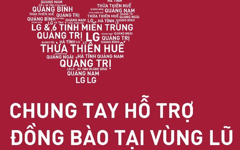 LG chung tay hỗ trợ đồng bào tại vùng lũ với các hoạt động thiết thực