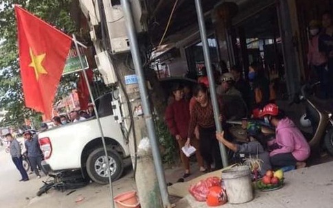 Tài xế ô tô tông người bay lên nóc nhà tử vong ở Thái Nguyên chưa có bằng lái