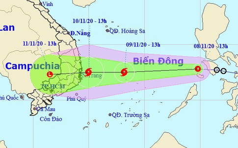 Áp thấp nhiệt đới vào Biển Đông, khả năng mạnh lên thành bão số 12