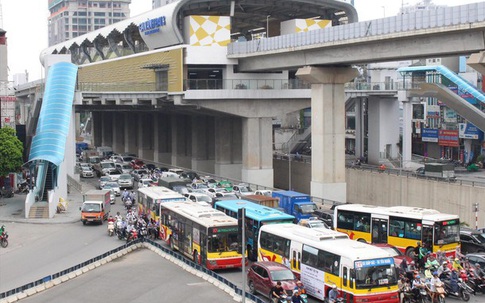 Kết nối nhiều tuyến xe buýt với dự án đường sắt đô thị Cát Linh - Hà Đông