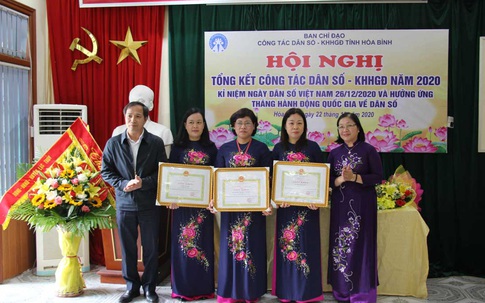 Hòa Bình tổng kết công tác DS-KHHGĐ năm 2020