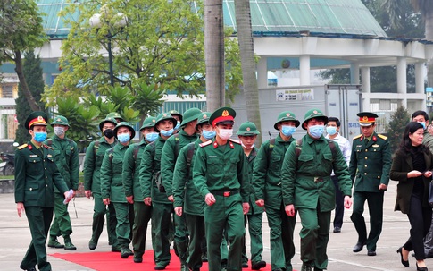 Ngày hội tòng quân trong mùa dịch corona "có một không hai"