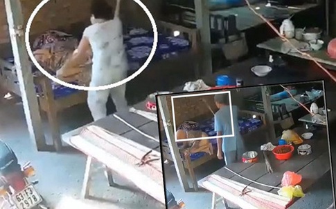 Lời khai gây phẫn nộ của con dâu, con trai đánh đập mẹ già gần 90 tuổi