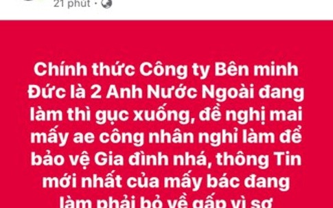 Đã xác định được đối tượng tung tin sai sự thật ở Hải Dương