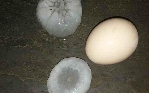 Không khí lạnh tràn xuống gây mưa đá kinh hoàng: Hạt mưa to như quả trứng trút xuống Lai Châu, Lào Cai