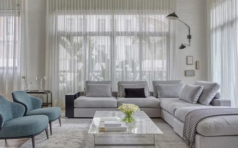 Căn hộ giống nhà phố có ban công rộng 10m2