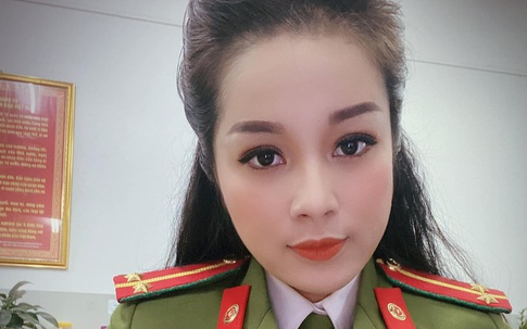 Minh Hương 'Vàng Anh': 'Tự hào khi là trung úy công an'