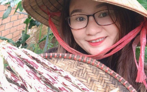 Vườn rau quả tốt tươi đủ loại giúp cả nhà quanh năm được thưởng thức đồ sạch ở Lâm Đồng