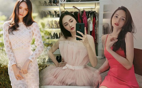 Người người nhà nhà lấy gối làm váy, Hương Giang một mình một kiểu lại nổi bật hơn hẳn