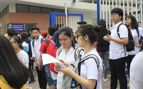 Thí sinh Hà Nội được giảm áp lực khi chỉ thi 3 môn vào lớp 10