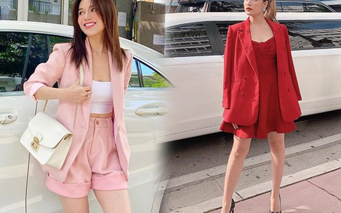 Nhìn Sĩ Thanh, Hoàng Thuỳ Linh mà xem, blazer không chỉ mặc đi làm còn diện "chanh sả" lên phố