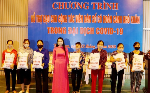 Ngành Dân số tỉnh Hà Nam lan tỏa yêu thương trong đại dịch COVID-19