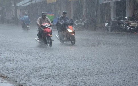 Hà Nội mưa to, mát cả 2 ngày cuối tuần