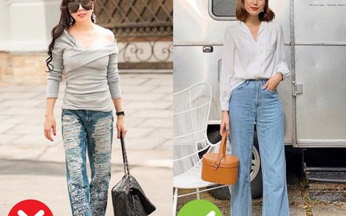 Mắc 4 sai lầm này khi diện quần jeans, chị em tự đưa mình vào "top mặc xấu chốn công sở"