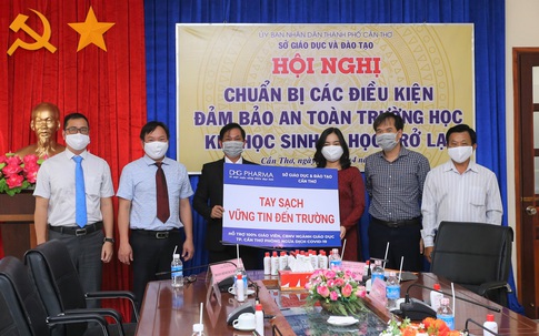 Cận ngày nhập học, Dược Hậu Giang đồng hành cùng giáo viên Cần Thơ vững tin đến trường