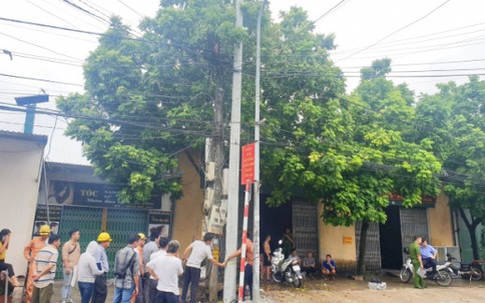 Nghệ An: Sửa chữa đường điện, một công nhân bị điện giật tử vong