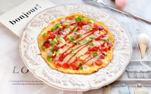 Nhanh tay làm ngay pizza siêu tốc chỉ vài phút là xong để ăn sáng