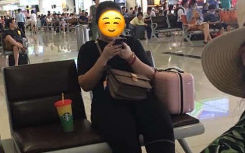 Xin ngồi kế bên trong phòng chờ sân bay, cô gái khước từ nhưng câu nói thiếu văn hóa sau đó mới là điều khiến nhiều người bức xúc