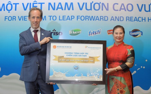 Đầu tư 55 tỷ đồng, sữa Cô Gái Hà Lan thực hiện chương trình chiến lược dài hạn "vì một Việt Nam vươn cao vượt trội"