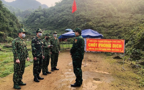 Lập 8 đoàn công tác, Bộ đội Biên phòng kích hoạt toàn bộ hoạt động chống dịch COVID-19