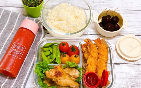6 hộp cơm nhanh, gọn mang đi làm cho những ngày tránh dịch