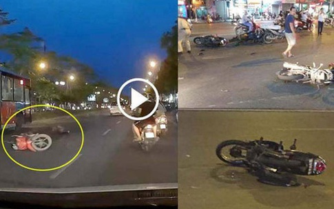 Tìm thấy tài xế ô tô gây tai nạn liên hoàn với 7 xe máy rồi bỏ chạy ở Long Biên