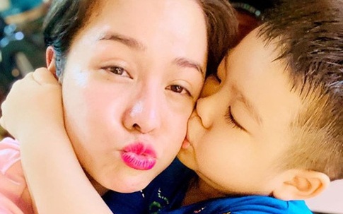 Nhật Kim Anh đoàn tụ con trai trong sinh nhật