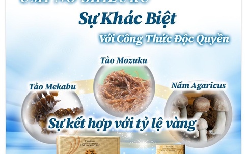 Khám phá sự kỳ diệu chỉ có ở Fucoidan UMI NO SHIZUKU