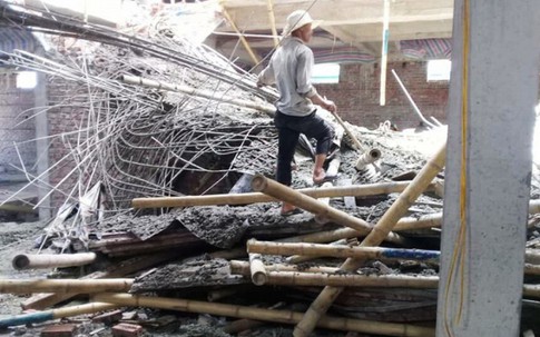 Tai nạn thương tâm: 4 công nhân thương vong khi đang hoàn thiện công trình