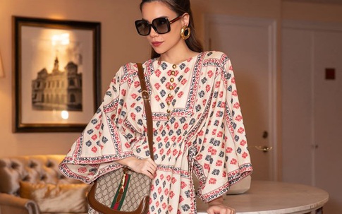 Hà Hồ quả là Bà Hoàng sang chảnh: Diện toàn đồ rộng thùng thình, có khi còn "cưa sừng làm nghé" mà vẫn đẹp bất chấp